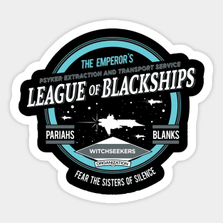 League of blackships Sticker